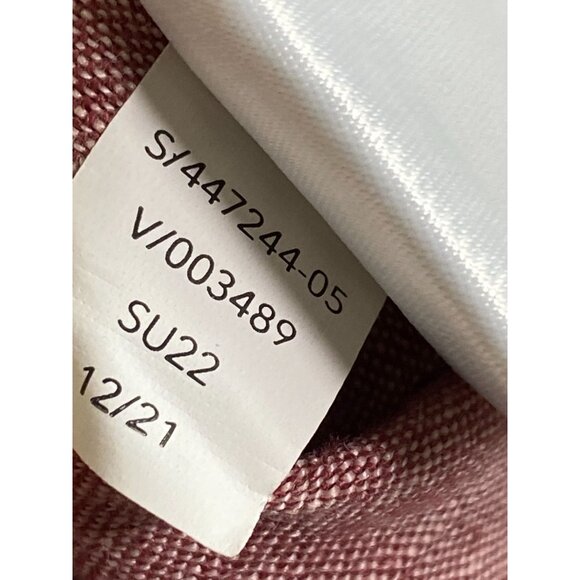 Athleta Womens Cabo Linen Wide leg Pants Size 2 Pink Drawstring Relaxed Fit - Picture 5 of 16